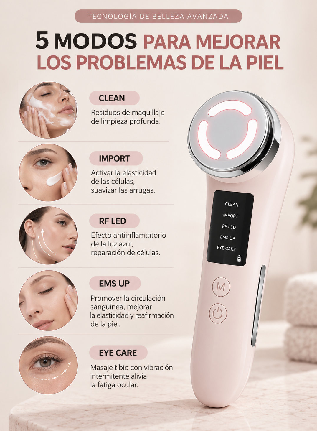 LUMISKIN™ – REJUVENECEDOR FACIAL LED